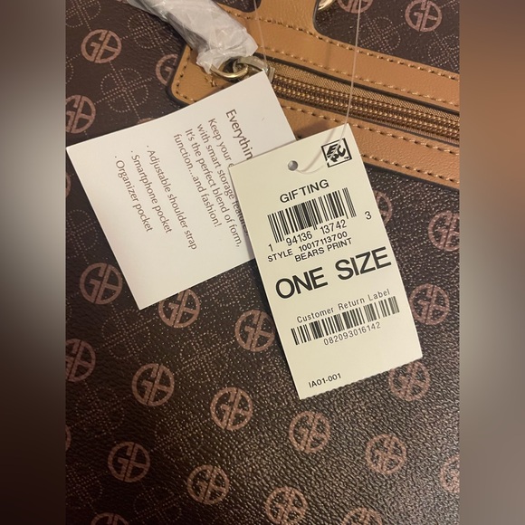 Giani Bernini Holiday Bears Purse - Picture 6 of 12